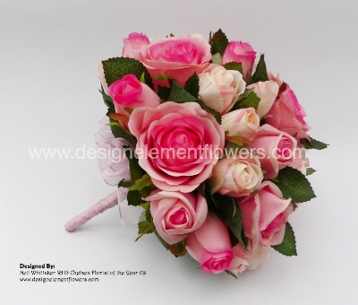 Simple Brides Rose Bouquet Posy: